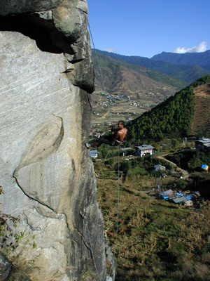 bhutan rock climbing club