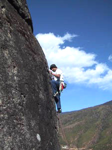 bhutan rock climbing club